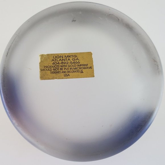 American Airlines Frosted Cocktail Glass Logo - Picture 8 of 15